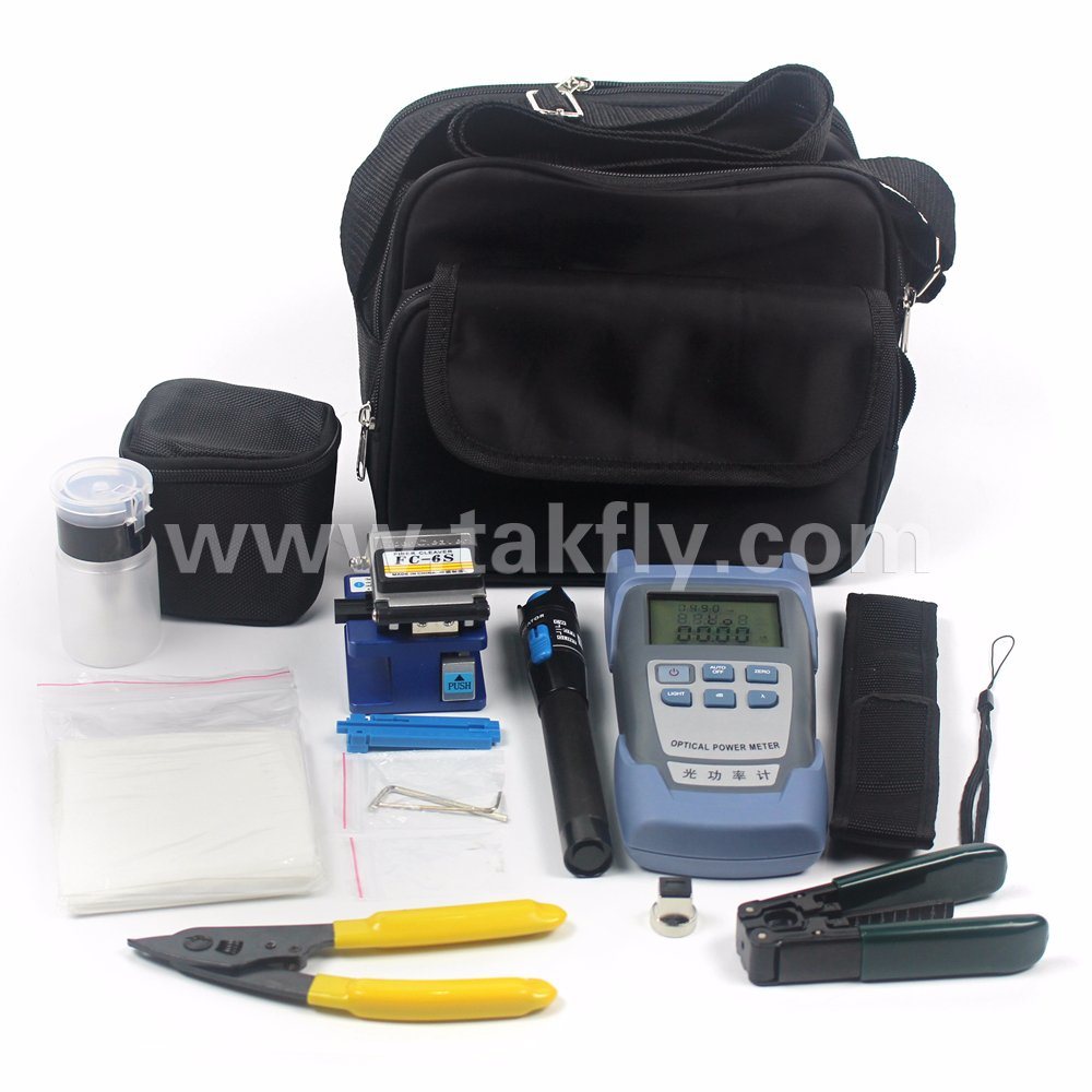 Fiber Optical Test and Splicing Tools with Cleaver/Stripper/Vfl