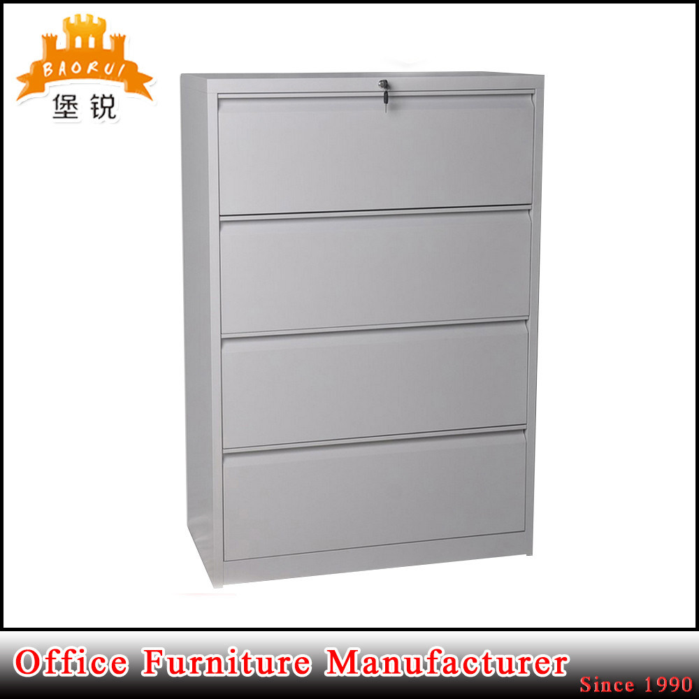 Office Use Legal Letter Size File Storage 4 Drawers Lateral Metal Filing Cabinet Jas-003-4D