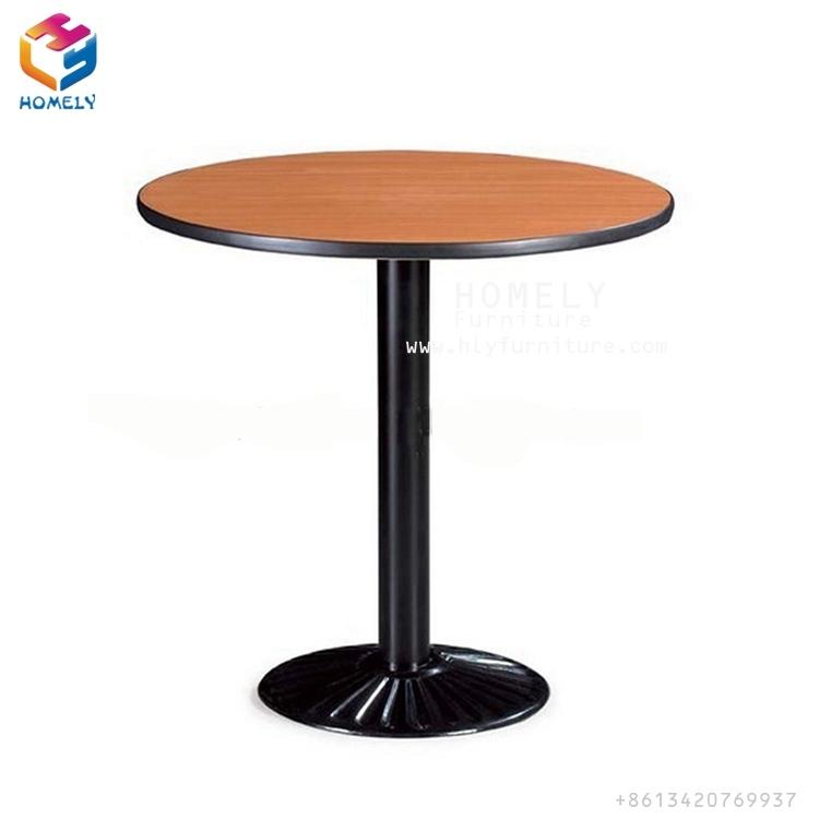 China Modern Hotel Restaurant Canteen Wooden MDF Laminate Coffee Table