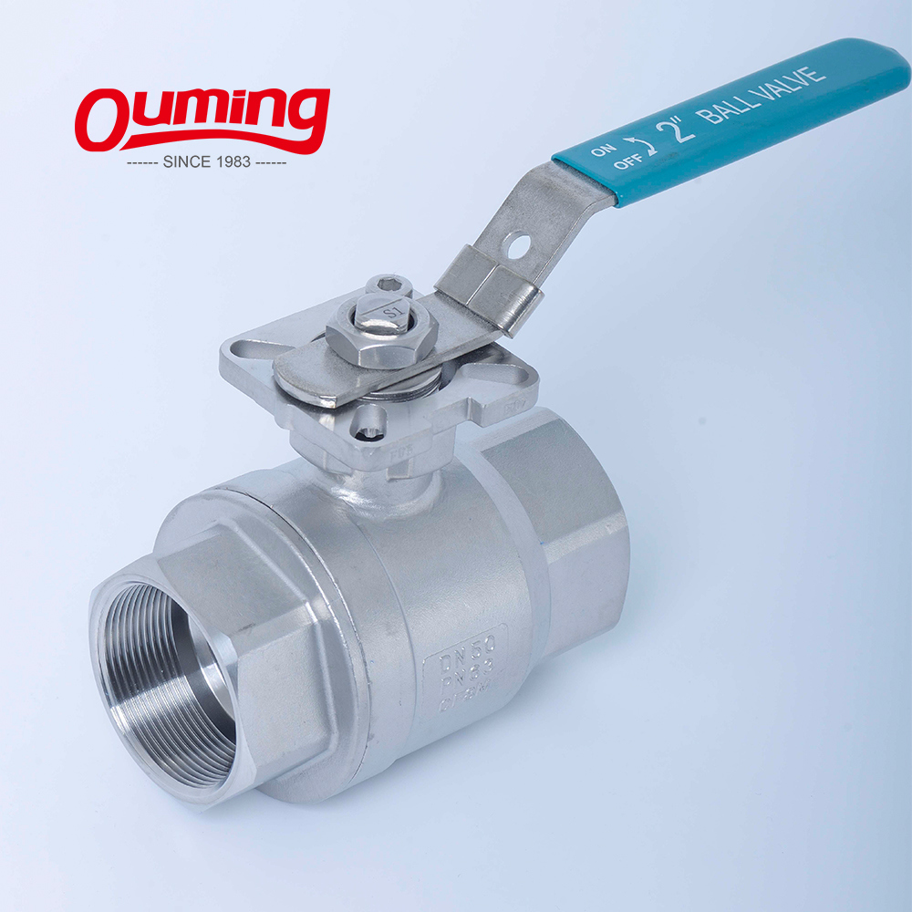 1PC Stainless Steel High Quality Flanged Ball Valve with Lockable Handle