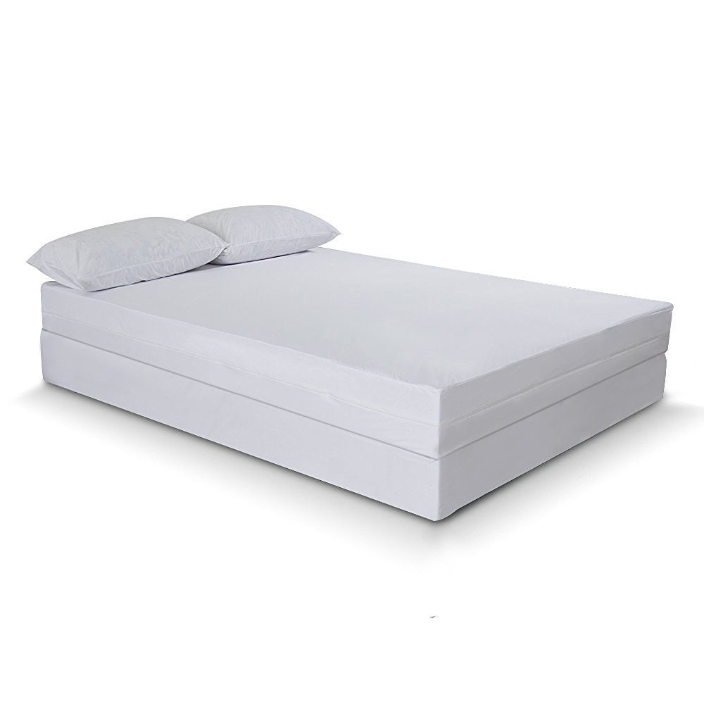 Breathable Noiseless and Vinyl Free Waterproof Mattress Encasement