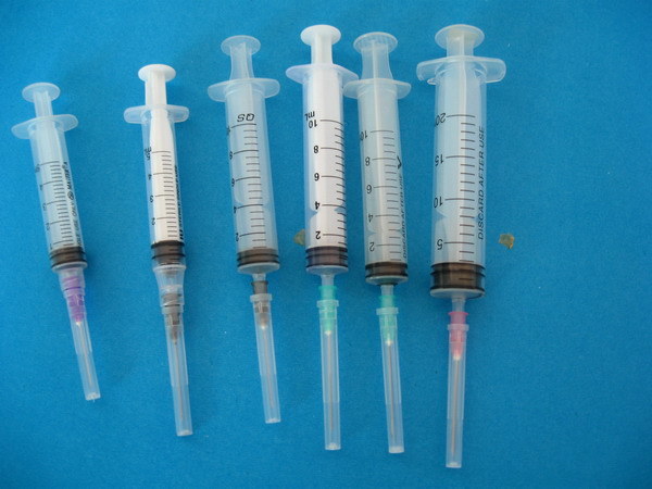 Disposable Syringe for Singe Use (with needle fixed on syringe)