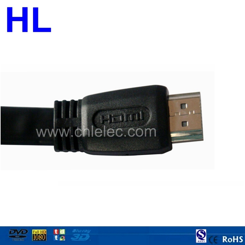 5m Black Flat HDMI Cable (SY093)