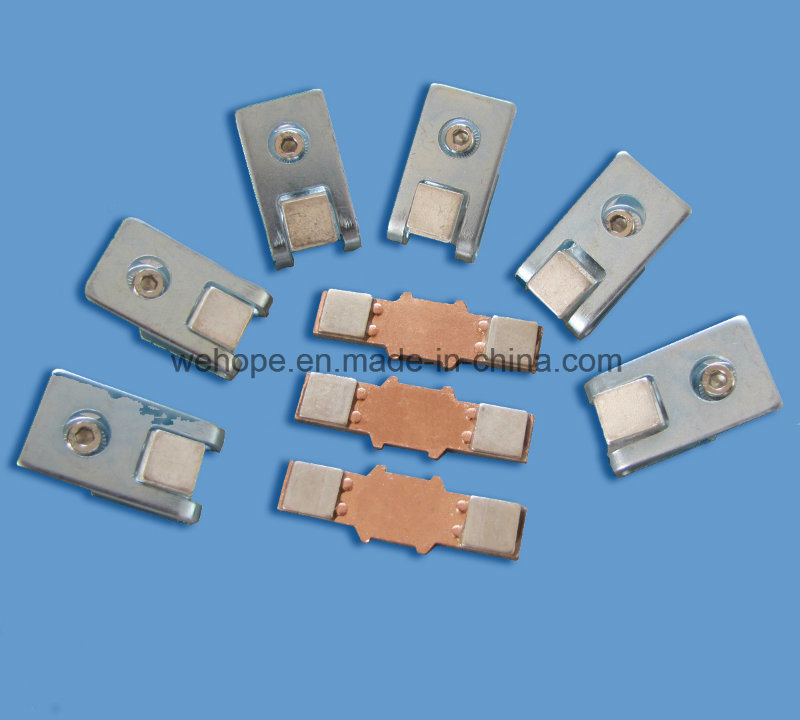 2018 Hot Sale Silver Copper Stamping Parts Contact Components
