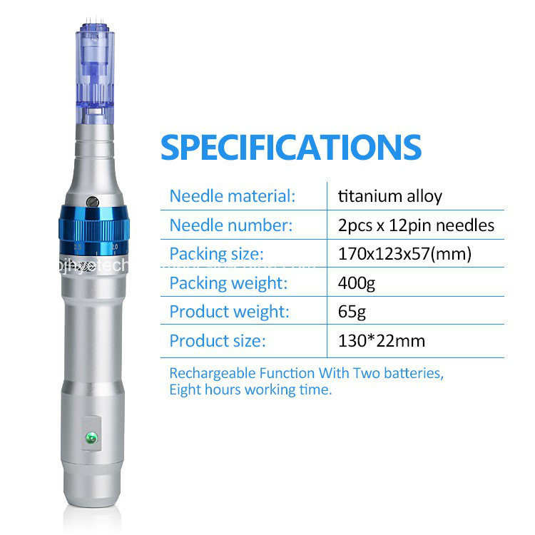 Rechargeable Derma Microneedling Pen/Microneedle Machine