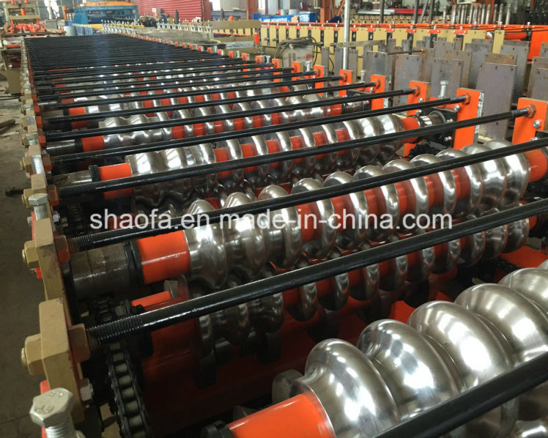 Double Layer Roof Tile Roll Forming Machine Manufacturer