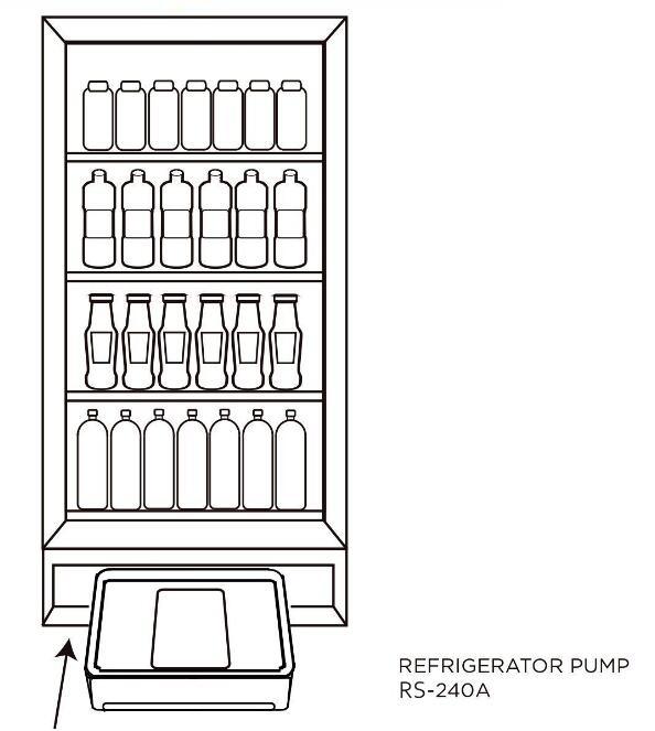 Coolsour Supermarket Pump/ Drain Pump for Air Conditioner, RS-240A/PC-240A