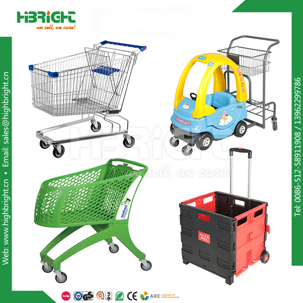 New Style Hypermarket Retail Store Shopping Trolley