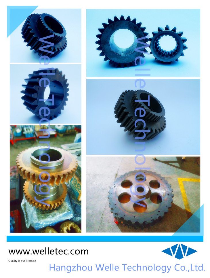 Spur Gear, Drive Components, Power Transmission Spare Parts, Customized