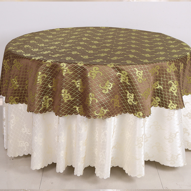 Good Price Polyester Fabric European Style Hotel Table Cloth