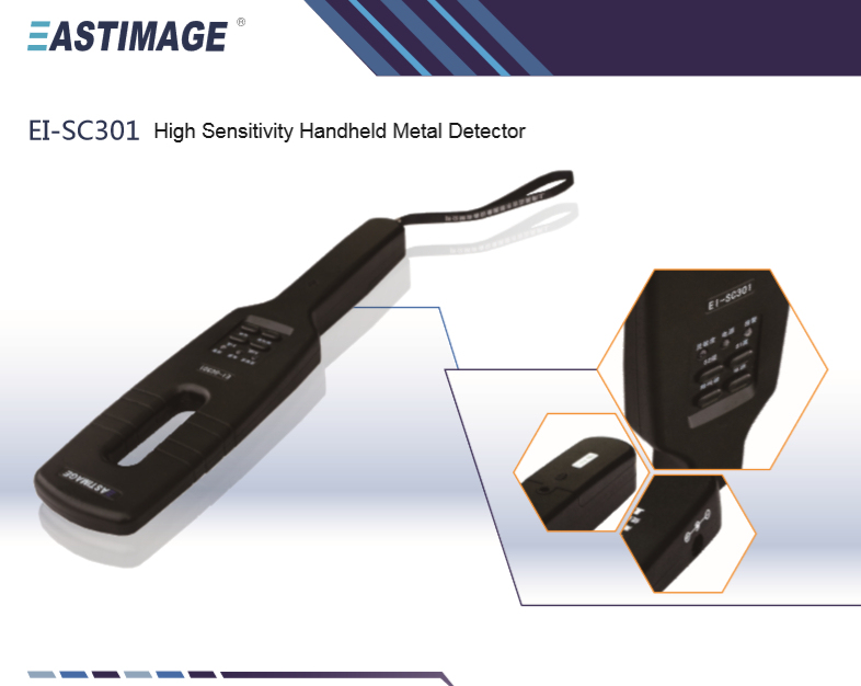 Ei-Sc301 Handheld Metal Detector for Body Detector