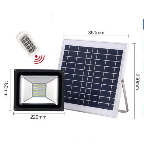 Super Bright Energy Saving 10W 20W 30W 50W 100W Solar LED Flood Light