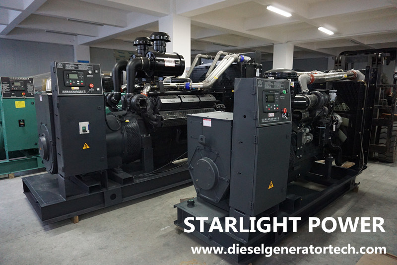 50kVA - 2000kVA Shangchai Electric Diesel Generator/4 Stroke Diesel Engine/Generator