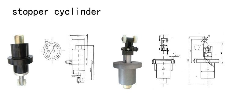 Diversity of Material Light Duty Stopper Cylinder