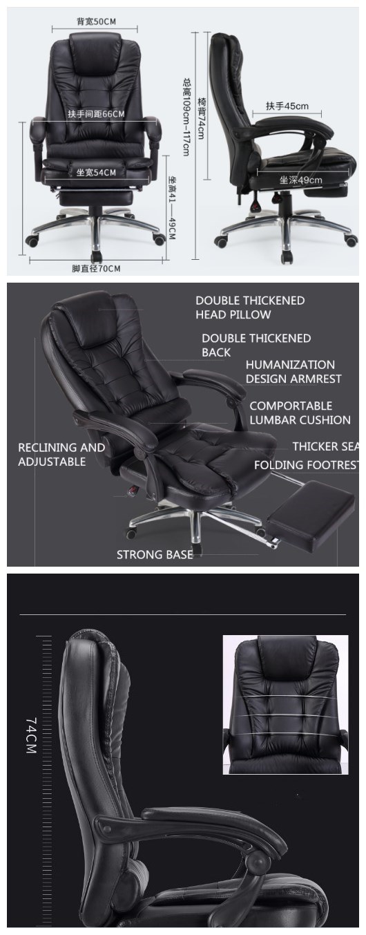 Staff Computer Chair Meeting Swivel Conference Massage Office Chair