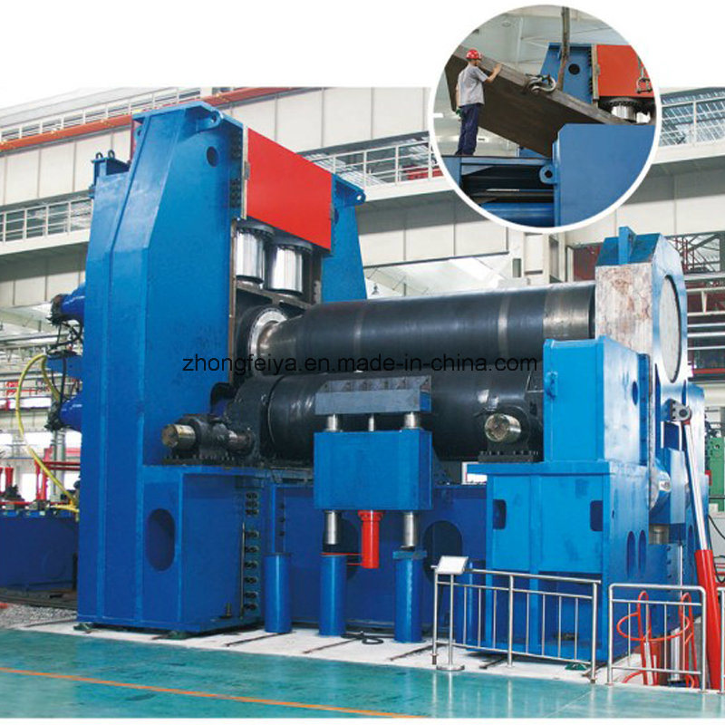 Wb12K-120*4000mm Symmetric Plate Rolling Machine/ W11 Mechanical Type 4rollers Rolling and Bending Machine/Pipe Forming Machine