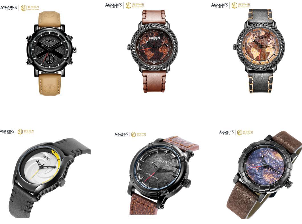 Assasin's Time Watch Fashion Brass Casual Decent Sport Watch for Men