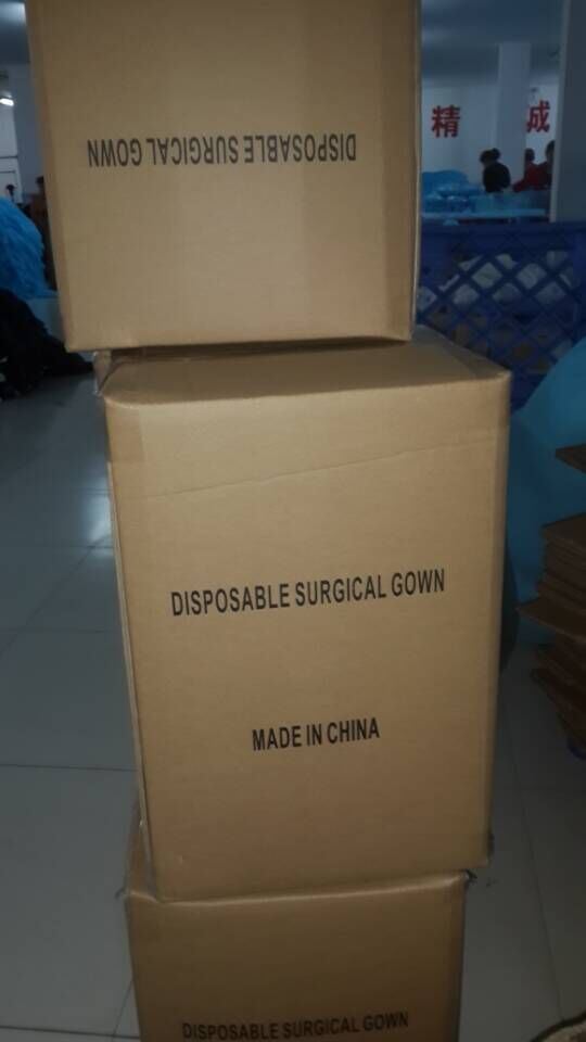 Competitive Hotsale for Disposable PE/PP+PE/CPE/SMS/PP Surgical Gown/Isolation Gown