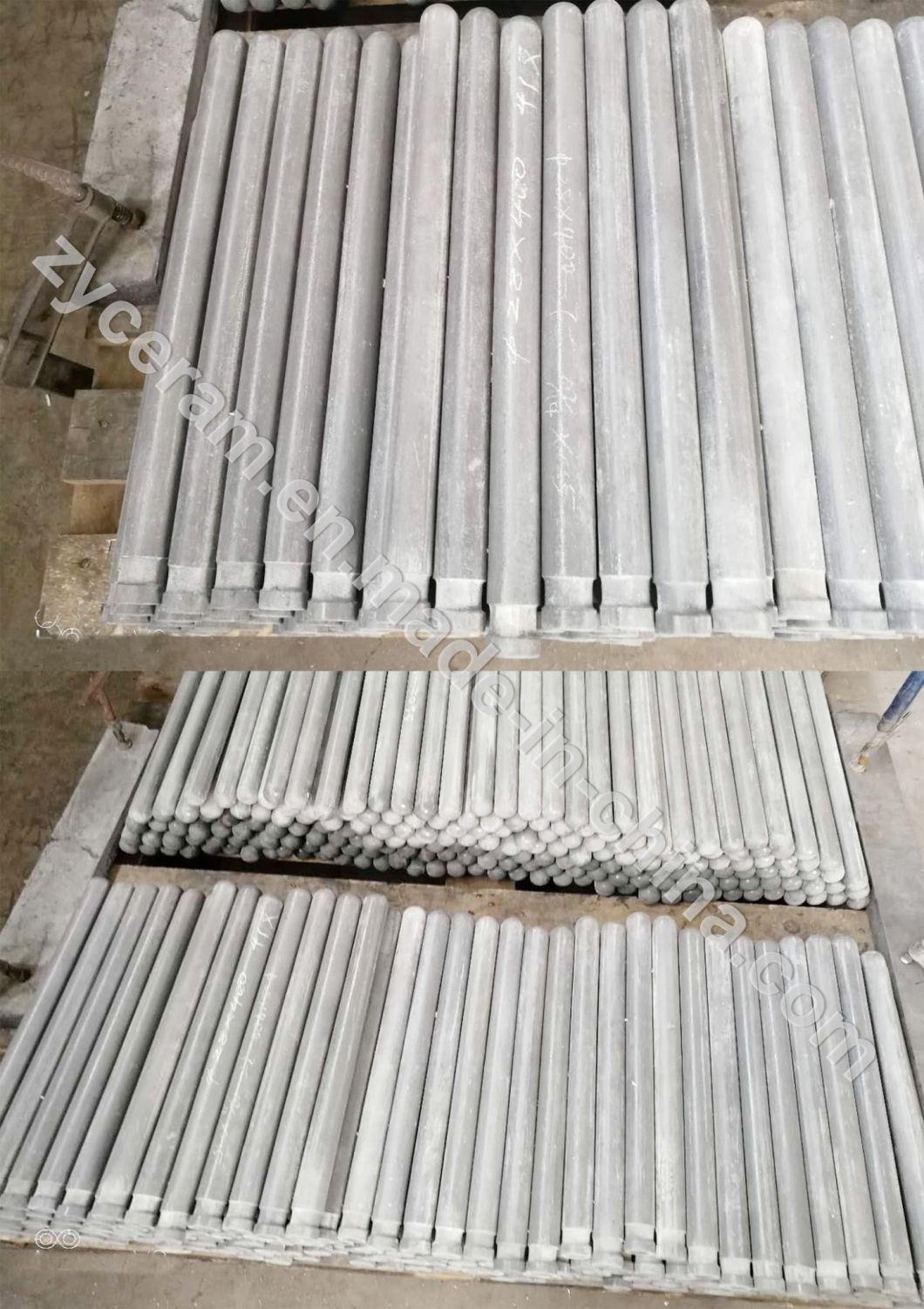 High Strength Si3n4 Bond Sic Thermal Protection Tube for Aluminum Processing Industry