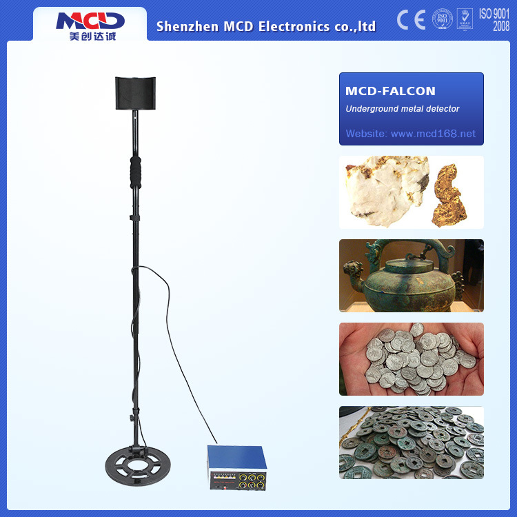 Underground Metal Detector Gold Digger Treasure for Gold Coins Relics (MCD-FALCON)