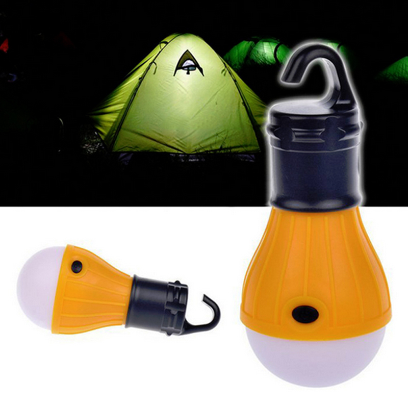 Camping Lamp Hanging Tent Light 3 LED Bulb Camping Lanterns