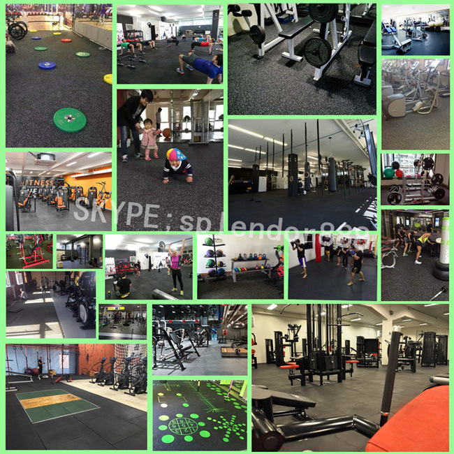 Crossfit Gym Rubber Flooring