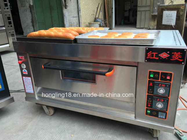 Hot Sale Good Price LPG Single Deck 2 Trays Gas Baking Oven for Bread