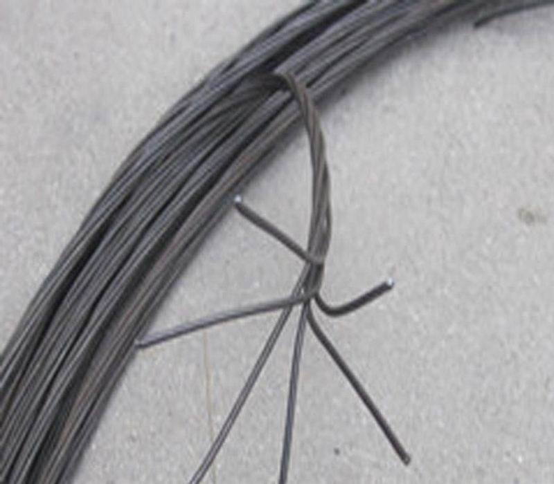 1.24mm Double Black Annealed Twisted Wire for Brazil Market