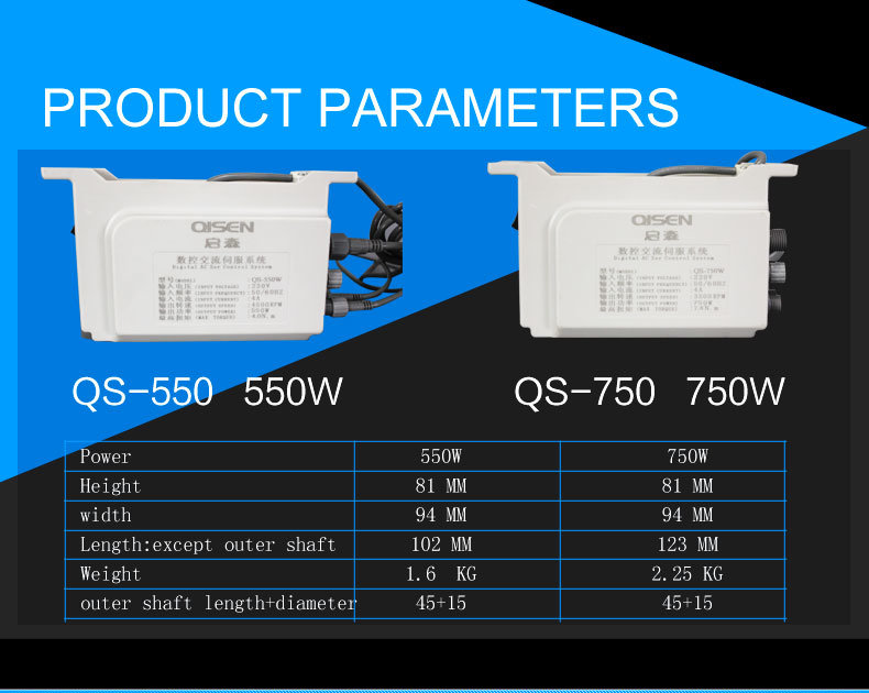 Integrated Servo Motor for industrial Sewing Machine