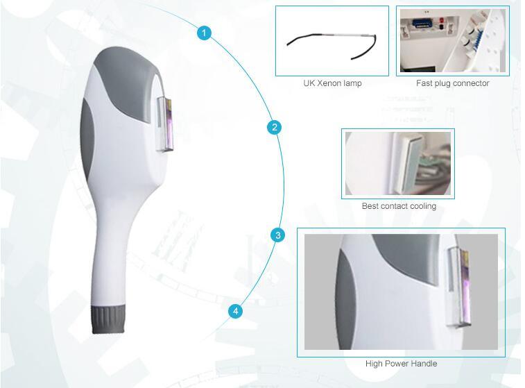 No Pain Permanent Hair Opt IPL Machine Removal