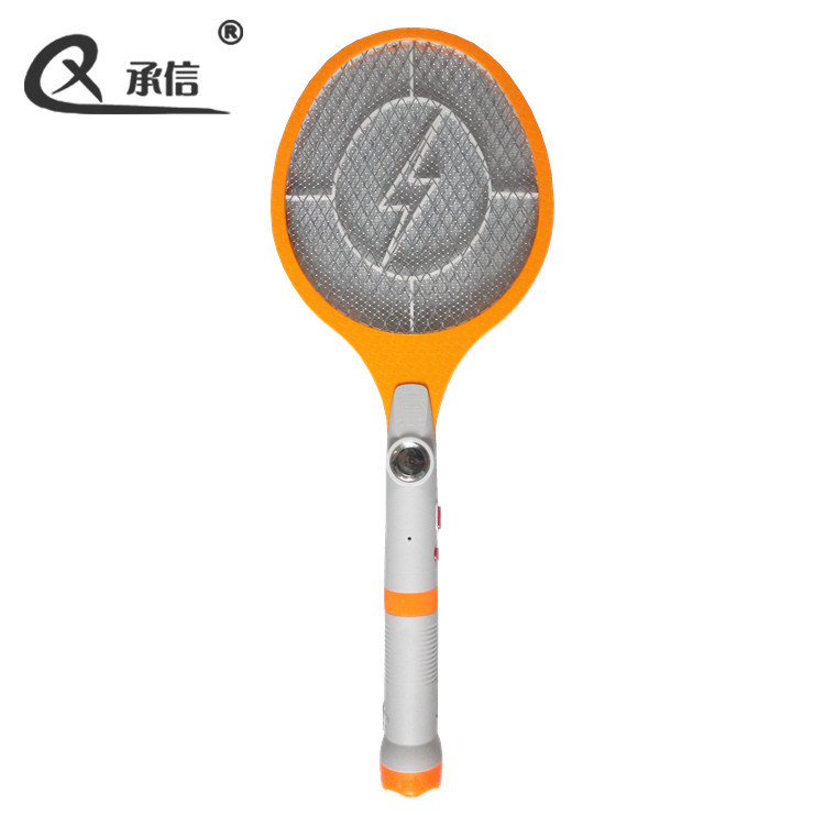 Three Layers Mosquito Racket with LED and Torch