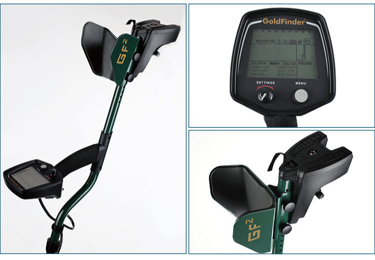 Large LCD Ground Gold Metal Detector (GF2)