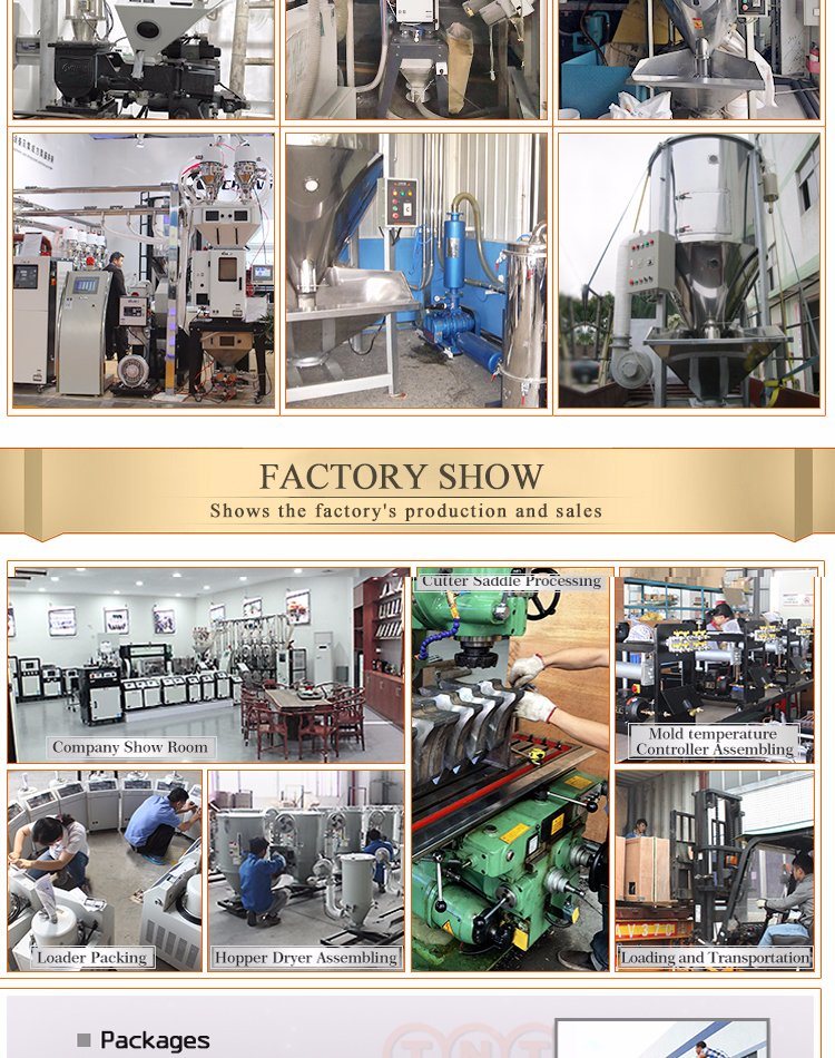 Automatic Vertical Spiral Ribbon Mixer/Plastic Color Mixer Machine