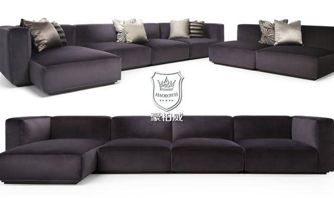 Luxury Modular Composition Sectional Sofa for Hotel Room