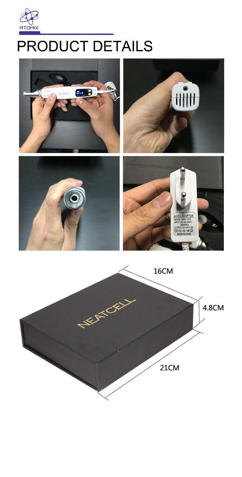 Picosecond Laser Pen Pocket Picosecond Laser for Mobile Carry Portable ND: YAG Laser as Original with Q Switched ND YAG Laser