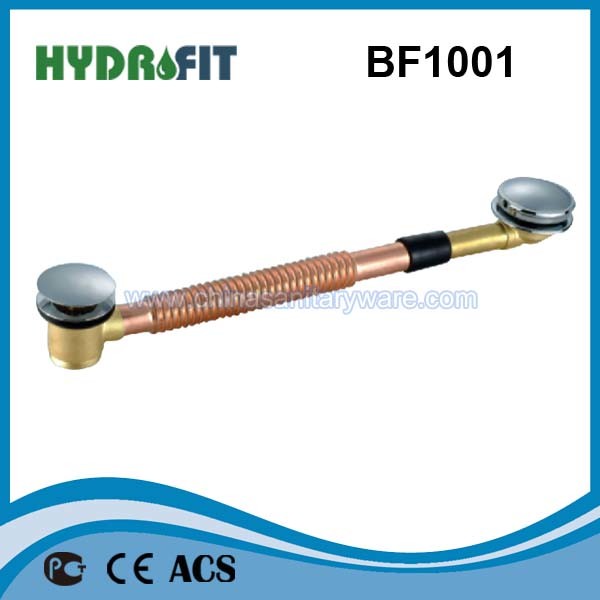 Brass Bathtub Drain Clic-Clac (BF1001)