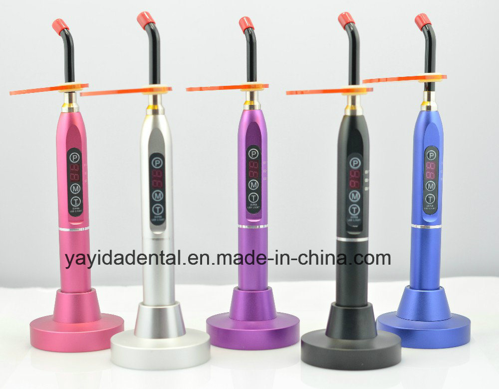 Wireless and Touch Dental LED Curing Light with Colour