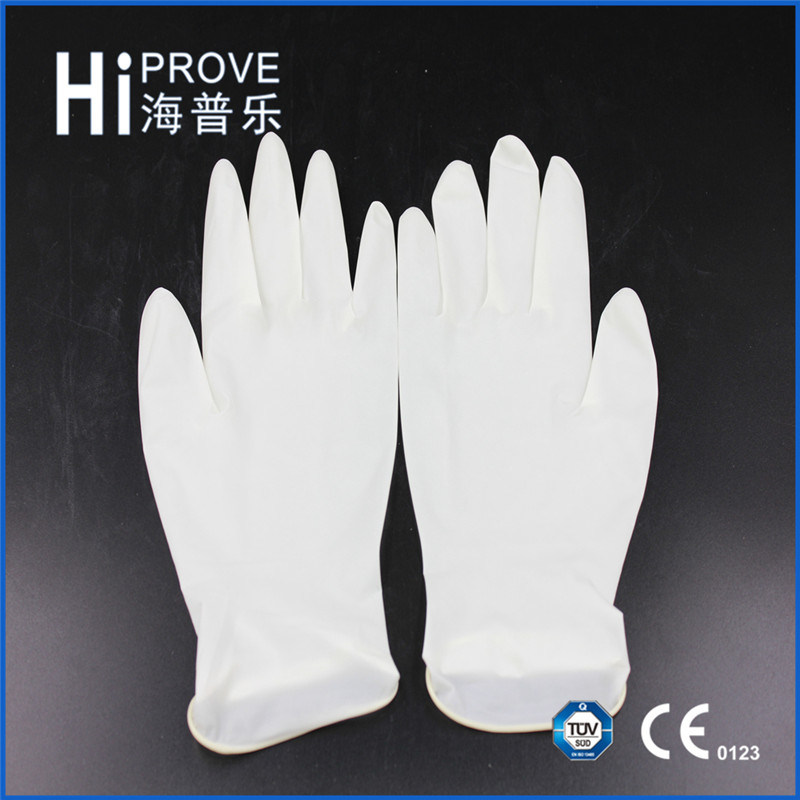 Disposable Hospital Cheap Powder Free Latex Examination Gloves