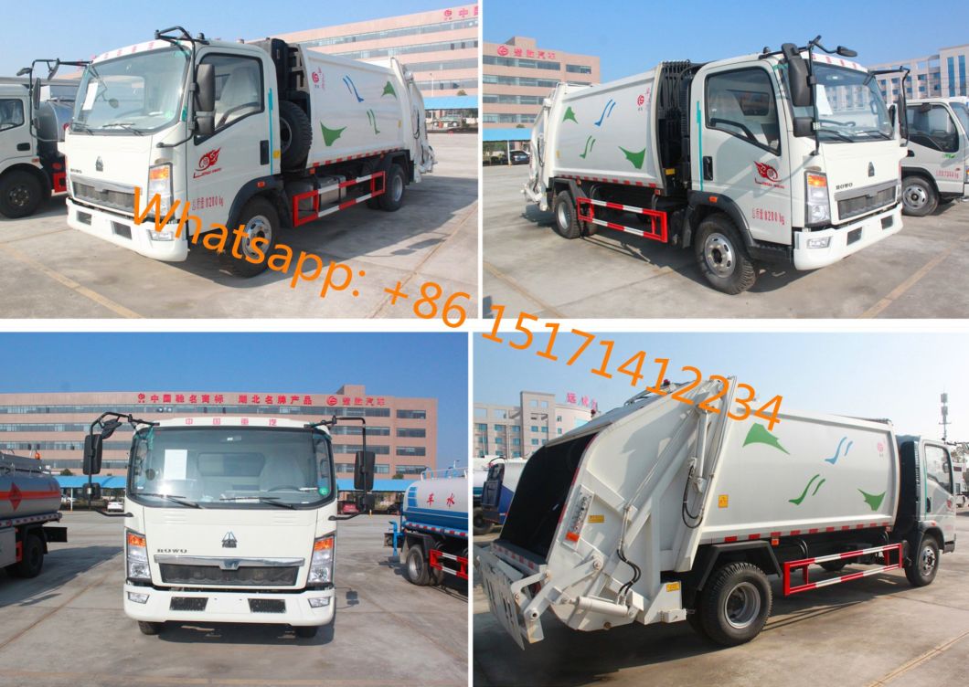 Used HOWO 16m3 16 Cubic Meters Waste Collection Trucks on Sale