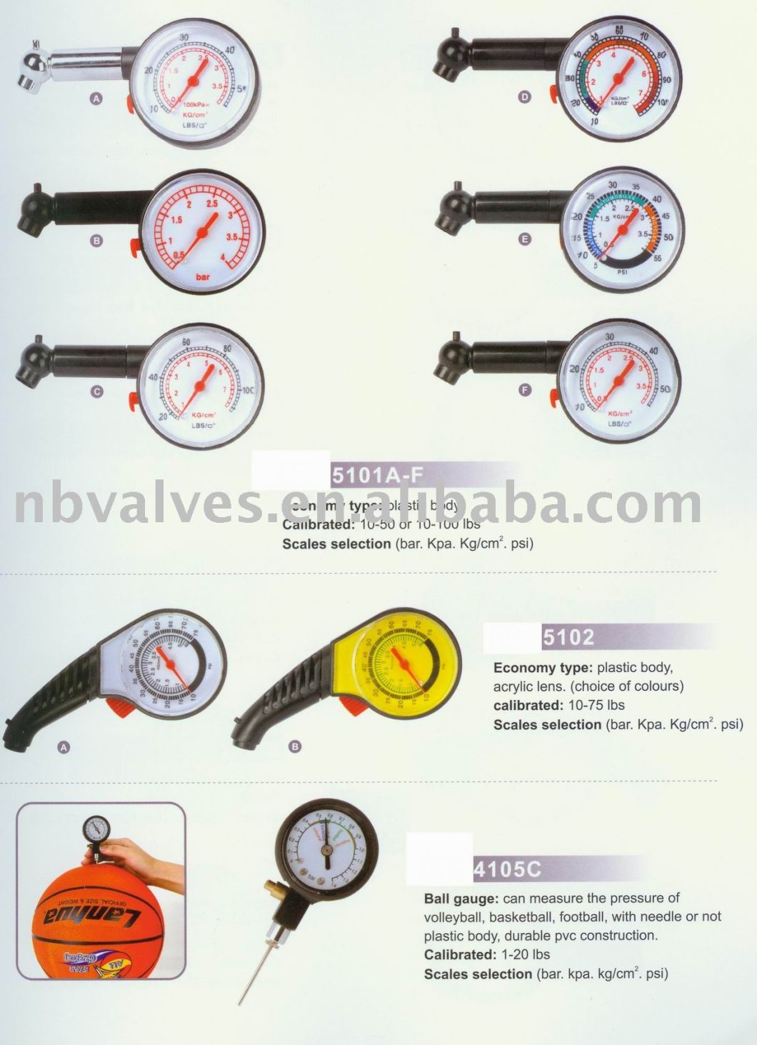 Economy Dial Type Tyre Tool