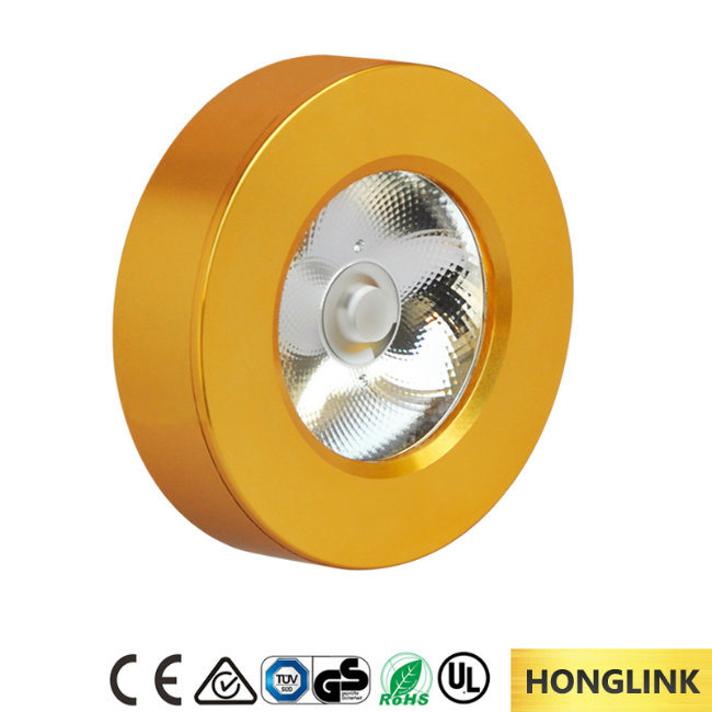 3W Puck Light Warm White COB LED Recessed Cabinet Light