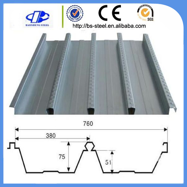 Steel Structural Composite Steel Metal Floor Decking Sheets