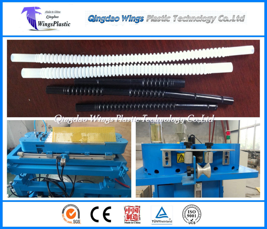 Nylon PA Cable Protector Sleeve Flexible Hose Production Line / PA Pipe Corrugator Machine