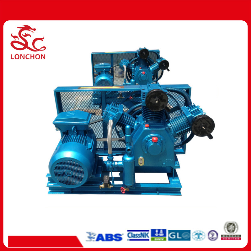 Piston Type Fishing Boat Marine Air Cooling Compressor