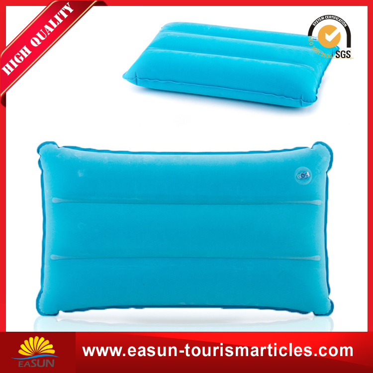 Eco PVC Inflatable Pillow with Customer Logo or Airplane