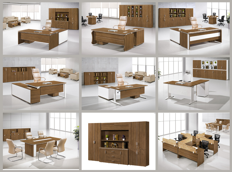 Modern Melamine Furniture Office Executive Desk Manager Table