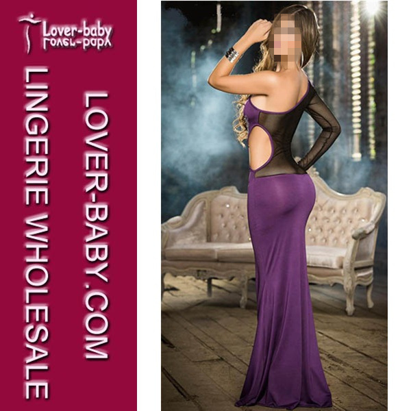 Sexy Rhinestone Formal Evening Dress (L51303-1)