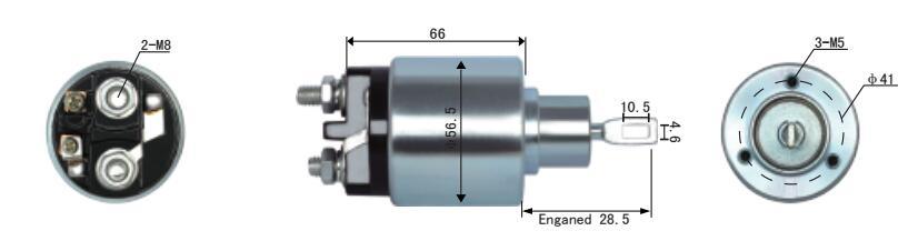 Solenoid Valve for Motorcycle 12V Starter Solenoid Switch