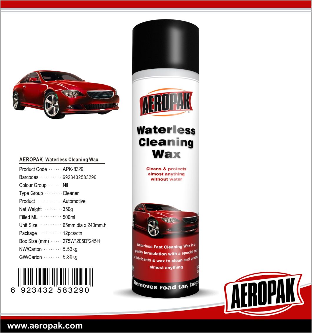 Aeropak High Performance Waterless Cleaning Wax for Car Care