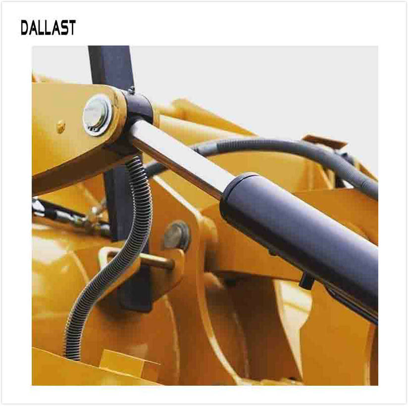 Flanged High Pressure Double Earring Industrial Excavator Hydraulic Cylinder